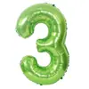 Globos de Aluminio con Números Grandes Versión Americana de 40 pulgadas para Decoración de Fiesta de Cumpleaños Globos de Aluminio con Números