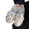 Zapatillas Retro de Entrenamiento Moral para Mujer 2025 Primavera Nuevos Zapatos Blancos Ins de Moda Versátiles Nicho Estudiante Casual Deportivas Sneakers