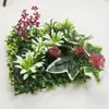 Plantas Verdes de Simulación Decoración Interior para el Hogar de Gama Alta Fondo Flores Falsas de Plástico Plantas Césped Fachada de Tienda Paisajismo Muro de Plantas