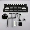 Venta caliente transfronteriza organizador de cables para debajo de la mesa sin perforación regleta retráctil soporte para almacenamiento de cables soporte para almacenamiento de router