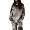Pijama Unisex Modelo Nuevo 2026 de Medio Terciopelo, Polar de Coral Engrosado, Conjunto de Ropa para el Hogar de Alta Gama para Otoño e Invierno