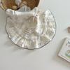 Estilo Coreano Una Gasa de Algodón Puro Toalla Resbaladiza para Niños Babero de Flores para Bebé Viento Absorbente Babero Sucio para Recién Nacido