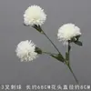 Flor artificial blanca Mori flor de seda blanca lechosa flor de techo suave para salón de bodas peonía rosa nieve