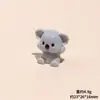 Acessórios de Resina de Coala Animal Fofo DIY Paisagismo Criativo Decoração de Micro Paisagem Mini Enfeites de Mesa Carro
