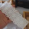 Fio de algodão requintado bordado rendas borda de pano de algodão DIY acessórios de vestuário costura decoração costura acessórios de borda de renda