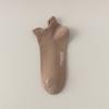 Calcetines de Azulejo 98% Algodón para Primavera y Verano para Mujer de Algodón Tubo Corto Boca en V Lateral Color Sólido Simples Sin Costuras Calcetines Antibacterianos