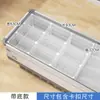 Cesta de Armazenamento Divisória para Congelador, Divisória Especial para Congelador, Organizador de Classificação, Prateleira em Camadas, Prateleira de Armazenamento Interna para Geladeira