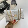 Outono 2026 Nova Bolsa de Corrente Bolsa Transversal Feminina Tendência Grande Capacidade Bolsa para Celular Ombro Único Simples Pequena Bolsa Transversal Atacado