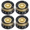 4 instalado guitarra elétrica baixo barril botão de volume em forma de botão LP tom potenciômetro SG tampa acessórios para guitarra