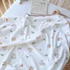 Algodão penteado malha wrap para bebê recém-nascido toalha wrap simples toalha de embrulhar para bebê recém-nascido suprimentos para sala de parto toalha wrap atacado