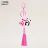 Original Panda Calabaza Pequeña Pareja Colgante de Bolsa Lindo Dibujo Animado Panda Llavero Máquina de Peluches Pequeño Regalo Venta al por Mayor