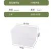 Caja de almacenamiento para refrigerador de cocina, de grado alimenticio, transparente, para conservar huevos, frutas y verduras congeladas, sellada, artefacto de acabado.