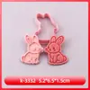 Molde para Galletas Serie Animales de Granja Cerdo y Cordero Molde para Galletas Dibujos Animados 3D Galletas Impresas Simuladas DIY