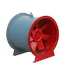 Ventilador de Fluxo Misto Personalizado Aço Carbono Garagem Fábrica Ventilador Resistente a Altas Temperaturas Baixo Ruído Velocidade Única Velocidade Dupla Ventilador de Fluxo Misto