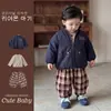 Chaqueta de Algodón Cálida de Invierno para Bebé de un Año Chaqueta Acolchada con Cuello Alto Fresca de Moda Ropa Infantil Súper Elegante para Niños en Invierno