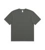 Camiseta de Manga Corta de Algodón Puro Pesado 230g Verano para Hombre Cuello Redondo Holgada Color Sólido Camiseta Básica Marca Trbottomy Light Board Venta al por Mayor