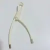 Cordão Simples DIY Cor Sólida Estilo Dopamina Miu Corda de Couro Enrolada no Núcleo Corda Trançada Alça para Pingente de Celular