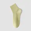 Calcetines de Algodón de Color Sólido para Mujer, Calcetines de Media Pantorrilla Otoño e Invierno, Calcetines Blancos, Deportivos Sin Costuras Resistentes al Olor Primavera, Otoño e Invierno Calcetines Cortos