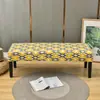 Funda para silla de comedor gruesa con estampado elástico, funda para taburete de piano, funda para taburete largo, funda para silla de banco, para oficina y hogar