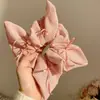 Nuevo Diseño Coreano de Nicho Hecho a Mano Encaje Plisado Encaje Banda para el Cabello Doble Capa Intestino Grande para el Cabello Accesorios para el Cabello