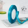 Fábrica atacado 1cm dupla face tingido cinto de poliéster acessórios de cabelo diy fita de presente embalagem fita de caixa de presente fita