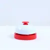 Timbre de respuesta metálico, accesorio de juego de mesa, campana operada a mano, timbre de llamada para entrenamiento de mascotas, timbre de servicio de pulsación manual