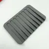 Estante de jabón creativo de silicona para baño, alfombrilla de silicona para jabón, caja de jabón, soporte para jabón, estante de almacenamiento de jabón con drenaje, alfombrilla