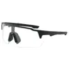 Gafas de Ciclismo Deportivo Transfronterizas, Gafas de Sol Deportivas al Aire Libre de una Pieza Huecas de Colores a Prueba de Viento y Arena, Gafas para Montañismo al Aire Libre