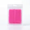 Hisopos de limpieza de nano algodón coloridos exclusivos transfronterizos con puntas pequeñas delicadas que no dañan la piel, perfectos para maquillaje, arte de uñas y limpieza detallada.