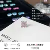 Pendientes de Acero de Titanio 316L Versátiles Tachuelas de Zirconia Exquisitos Brillantes de Zirconia Completa Tachuelas de Estrella de Ocho Puntas Joyería para Orejas con Rosca Externa