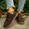 Zapatillas de plataforma transfronterizas para mujer 2026 primavera y otoño nuevas zapatillas para mujer estilo retro alemán de entrenamiento casual versátiles zapatillas de plataforma deportivas estilo estudiante