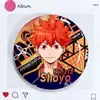 Chico de Voleibol Nueva Insignia Reflectante Animación Bidimensional Periférico Insignia Millet Bolso de Dolor Colección Colgante Regalo