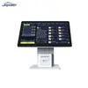 Caixa Registradora Jie Bao 15.6 polegadas Tela Única Touchscreen com Impressora Térmica 58mm Pos Tudo em Um