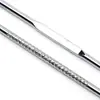 Set de Agujas para Acné de Acero Inoxidable, Set de Herramientas para Extracción de Puntos Negros de 4 Piezas, Aguja Doble para Acné, Herramienta para Exprimir Granos, Aguja de Belleza