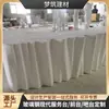 Mostrador Frontal de Fibra de Vidrio con Patrón de Olas para Tienda de Té de Leche, Mostrador de Recepción para Cafetería, Check-In de Tienda de Moda, Fabricante de Barra de Bar con Forma Personalizada
