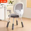 Silla de Estudio Infantil para Estudiantes de Primaria, Silla de Escritura Ajustable para Tareas, Corrección de Postura, Protección de la Columna Vertebral, Diseño Moderno y Sencillo