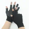 Luvas Especiais para Embalagem Expressa, Proteção do Trabalho, Separação de Mercadorias, Resistentes ao Desgaste, Vazamento, Estilo Fino de Dois Dedos para Homens e Mulheres, Cola Antiderrapante