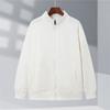 Nuevo Modelo de Primavera Mismo Estilo que Lei Zong 450g Polar tipo Gofre Cuello Alto Sudadera con Cremallera Cárdigan Chaqueta de Polar para Hombre
