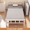 Cama plegable, marco de hierro extra grueso, cama pequeña para uso doméstico, adecuada para siestas, dormitorios, adultos, cama fácil de montar, cama extra para dormitorio, cama para apartamento de alquiler