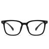 1312 Nuevo Marco Ultra Ligero TR90 Gafas de Marco Grande para Mujer Luz Azul Anti-Gafas para Mujer Sentido de Alto Nivel Popular Cibernético Gafas Lisas Lisas