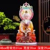 Estátuas de Buda Sanqing de Jade Branco Taishang Laojun Buda Moral Yuan Shi Tianzun Lingbao Tianzun Estátuas de Buda Artesanato Ornamento
