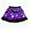 Fabricante Original de Exportação Transfronteiriça Saia Tutu para Meninas de Halloween Barra de Renda Doce Escura Saia Curta 22