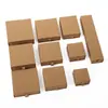 Cajas de Almacenamiento de Joyería en Stock en Varios Tamaños, Cajas de Joyería Sencillas de Color Sólido Tipo Cajón para Collares, Aretes y Anillos