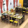 Mesa de pintura em vidro para estudantes, mesa de arte, mesa e cadeira para aulas de reforço e treinamento, mesa de desenho para jardim de infância de caligrafia artesanal