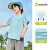 Roupas Infantis da Dudu: Camisetas de Manga Curta para Meninos, Tops Estampados de Verão para Meninas, Roupinhas de Verão para Bebês, Moda Infantil Leve