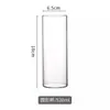 Copa Collins de Vidrio Recto de Fondo Delgado con Alto Contenido de Boro, Copa Simple para Bebidas Largas, Taza Doméstica Resistente al Calor para Bebidas de Jugo