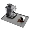 Suministro Transfronterizo de Esterillas de Silicona para Café, Esterillas Impermeables para Barra de Café de Cocina, Esterillas Resistentes al Calor para Secar Platos, Esterillas para Encimera