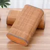 Almohada Fresca de Verano Hueca Tejida de Bambú Almohada Fresca para Adultos Cuentas de Mahjong Protección del Cuello Estudiante Refrescante de Verano Almohada de Esterilla Fresca para una Persona