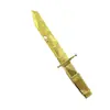 Mercancía del juego Delta Force: Modelo Colmillo de Dragón, Creed, cuchillo de metal sin afilar Estrella del Norte, adorno de aleación de zinc