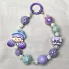 Muñeca de Cadena Ins de Niña de Dibujos Animados Lanyard con Cuentas Cadena para Teléfono Móvil Llavero para Teléfono Móvil Cadena Colgante para Bolso Colgante